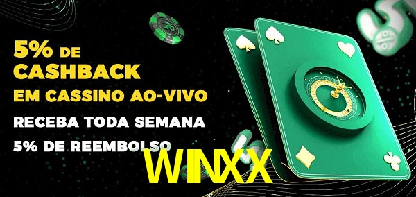 Promoções do cassino ao Vivo WINXX